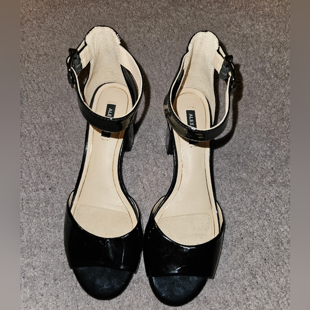 Alex Marie Black Heels Size 7 NEW